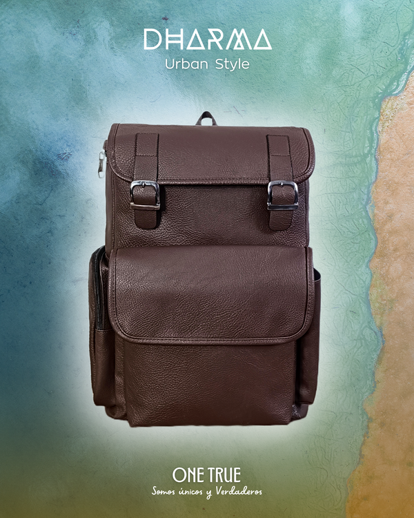 Backpack de CUERO – ONE TRUE